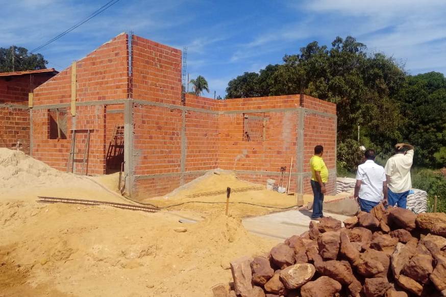 Casa em construção será destinada a vítima de tragédia do Parque Rodoviário